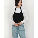 フェピュール feepur フェザーホルターネックビスチェ (BLK)
