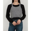 フェピュール feepur フェザーホルターネックビスチェ (GRY)