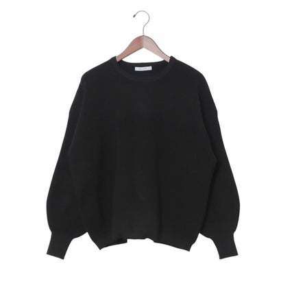 ドゥ アルシーヴ DOUX ARCHIVES ハイツイストクルーニット (BLK)
