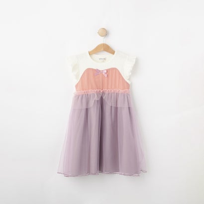 シューラルー キッズ SHOO・LA・RUE／Kids 【100-120cm】プリンセス風チュールドレス （ライトピンク(5..