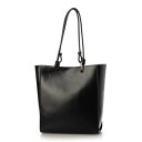カシュカシュ cache cache アシンメトリーハンドルトートバッグ (BK)