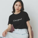 インデックス index 刺繍ロゴパール調Tシャツ【洗濯機可・汗ジミ防止・吸水速乾・接触冷感・UVケア】 (ブラック(019))