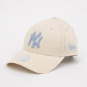 ニューエラ NEW ERA NEW ERA ニューエラ 9FORTY ベースボール キャップ 940 MLB ストレッチストラップ 帽子 レディース アジャスター ((171)NYブルー×クリーム)