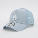 ニューエラ NEW ERA 9FORTY AF ベースボール キャップ 940 メッシュ MLB 帽子 ((185)LAホワイト×サックス)