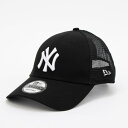 ニューエラ NEW ERA 9FORTY AF ベースボール キャップ 940 メッシュ MLB 帽子 ((155)NYホワイト×ブラック)