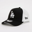 ニューエラ NEW ERA ニューエラ 9FORTY AF ベースボール キャップ 940 メッシュ MLB 帽子 ((498)LAホワイト×ブラック)