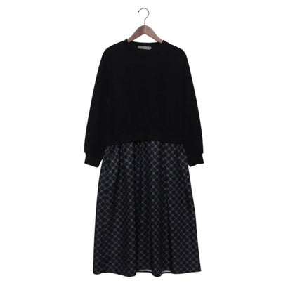 リバース プラス Re:Birth＋ ラクしてキマる大人のドッキングワンピース （ブラック）