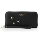 ゲス GUESS ZARIA Slg Large Zip Around (BLA)