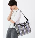 レスポートサック LeSportsac DELUXE EASY CARRY TOTE (ピクセルスクランブルチェック)