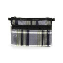 レスポートサック LeSportsac COSMETIC CLUTCH (ピクセルスクランブルチェック)