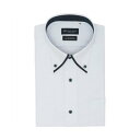 トーキョーシャツ TOKYO SHIRTS 【超形態安定】 ボタンダウン 半袖 形態安定 綿100% ワイシャツ (ライトブルー)