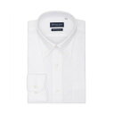 トーキョーシャツ TOKYO SHIRTS 【超形態安定】 ボタンダウン 長袖 形態安定 ワイシャツ (ホワイト)