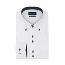 トーキョーシャツ TOKYO SHIRTS 【超形態安定】 ボットーニ 長袖 形態安定 ワイシャツ (ホワイト)