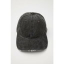 AGING BASEBALL キャップ BLK