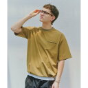 メゾンクラブ MAISON CLUB Tech Drawstring Tee / テックドロストTシャツ (カーキ)