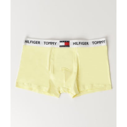 トミー ヒルフィガー TOMMY HILFIGER ロゴウエストコットンボクサー【返品不可商品】 (イエロー) トミー ヒルフィガー TOMMY HILFIGER ロゴウエストコットンボクサー【返品不可商品】 (イエロー)