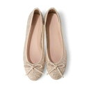 ラウナレアバレエ Launa lea ballet 【25AW】ラウンドトゥチュールバレエ(B1612A) (シルバーZ)