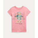 ポロ ラルフ ローレン POLO RALPH LAUREN (ガールズ 7才〜16才)Polo ベア コットン ジャージー Tシャツ (651ピンク)(4)