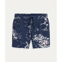 ポロ ラルフ ローレン POLO RALPH LAUREN (ボーイズ 2才〜7才)ノーティカルプリント スパ テリー ショートパンツ (999マルチカラー)(4)