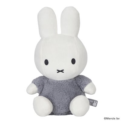 ミッフィー miffy ぬいぐるみ 25cm フラッフィー （ブルー）