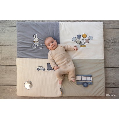 ミッフィー miffy プレイマット フラッフィー【返品不可商品】 （ブルー）