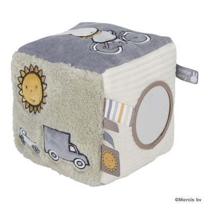 ミッフィー miffy ベビーキューブ フラッフィー （ブルー）