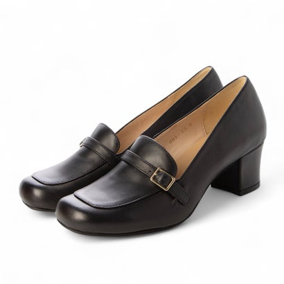 アシナガオジサン あしながおじさん 人気アイテムがリニューアル◇ローファーパンプス （ブラック） （ブラック）