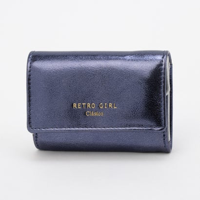 レトロガール RETRO GIRL キラキラミニ財布 （ネイビー）