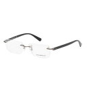 エンポリオ アルマーニ EMPORIO ARMANI メガネ 眼鏡 アイウェア レディース メンズ (ブラック)(4)