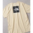 ザ・ノース・フェイス THE NORTH FACE 87NP/M S S BOX NSE TEE (ライトベージュ)