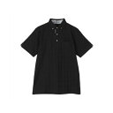 トーキョーシャツ TOKYO SHIRTS デザインポロシャツ ボタンダウン 半袖 メンズ (ブラック)