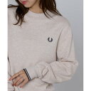 フレッドペリー FRED PERRY Crew Neck SweatShirt M7535 (アイボリー)