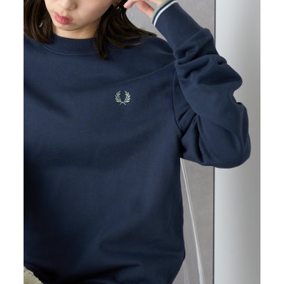 フレッドペリー FRED PERRY 【正規品】Crew Neck SweatShirt M7535 （ネイビー系4）