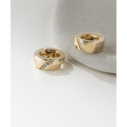 メゾンブリーズ MAISON BREEZE イヤリング スラッシュストーン クリップタイプ イーズイヤリング ニッ..