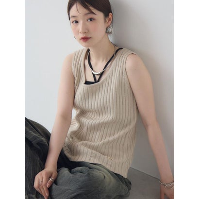 キヴィ kivi rib knit tank （GRY0）