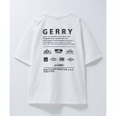 ジェリー GERRY 刺繍プリントTシャツ (ホワイト)