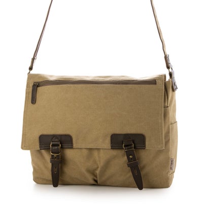 ハンプコウボウ 帆布工房 VINTAGE2 横型ショルダーバッグ （076.ベージュ）