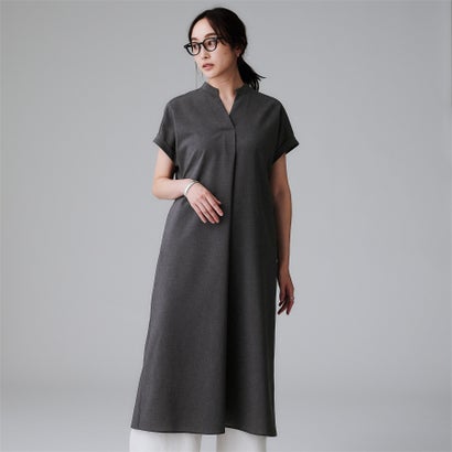 アンタイトル UNTITLED リラククールワンピース （チャコールグレー(014)）