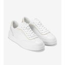 コール ハーン COLE HAAN グランド クロスコート アロウ スニーカー womens (ホワイト レザー / シルバー バーチ スエード)