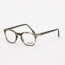 ペルソール Persol メガネ 眼鏡 アイウェア レディース メンズ (グレーグリーン)