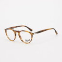 ペルソール Persol メガネ 眼鏡 アイウェア レディース メンズ (ブラウン)