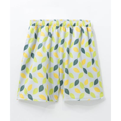 マックハウス Mac-House リーフ柄ショートパンツ （イエロー）