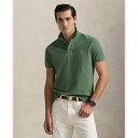 ポロ ラルフ ローレン POLO RALPH LAUREN カスタム スリム フィット メッシュ ポロシャツ (300グリーン)