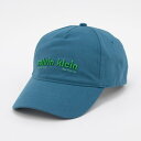 カルバン クライン Calvin Klein 6 PANEL Graphic LOGO BASEBALL CAP (BLUESTEEL)