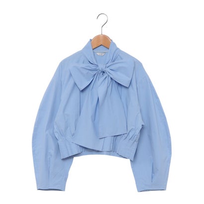 クラネ CLANE RIBBON ZIP SHIRTS （SAX）