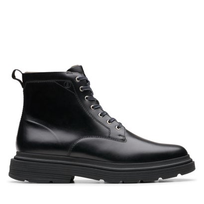 クラークス Clarks Badbury Hi WP / バドブリーハイ ウォータープルーフ （ブラックラインドレザー）