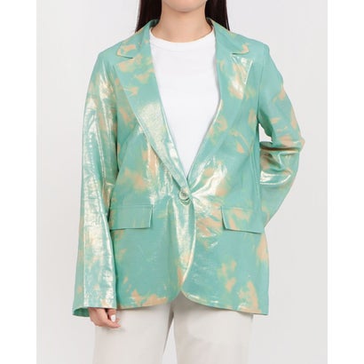 リナシメント RINASCIMENTO タイダイ柄シャイニージャケット (var.Verde Acqua) リナシメント RINASCIMENTO タイダイ柄シャイニージャケット (var.Verde Acqua)