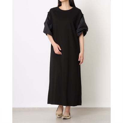 楽天LOCOMALL（ロコンド公式ストア）アルディラ AL・DI・LA 【洗える】ツイストスリーブカットワンピ（ Fサイズ ） （91-ブラック）