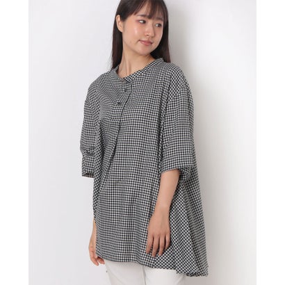 アルディラ AL・DI・LA ギンガムスキッパーシャツ (01-オフ) アルディラ AL・DI・LA ギンガムスキッパーシャツ (01-オフ)