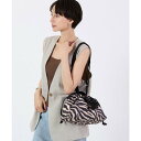 レスポートサック LeSportsac E/W CITY DRAWSTRING BAG (アップタウンラフィアゼブラ/ブラック)